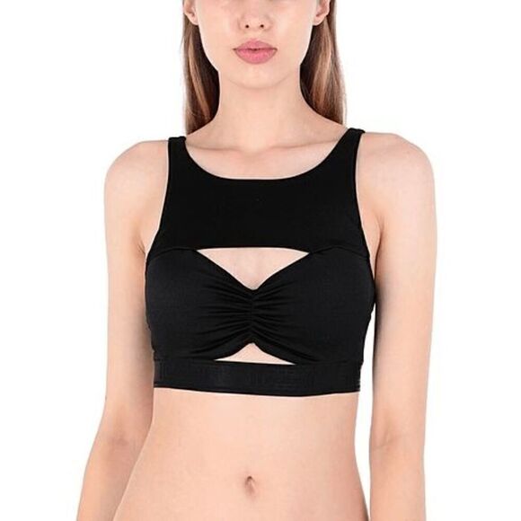 NWT Wolford Hanna Sports Bra M Black - Picture 2 of 13